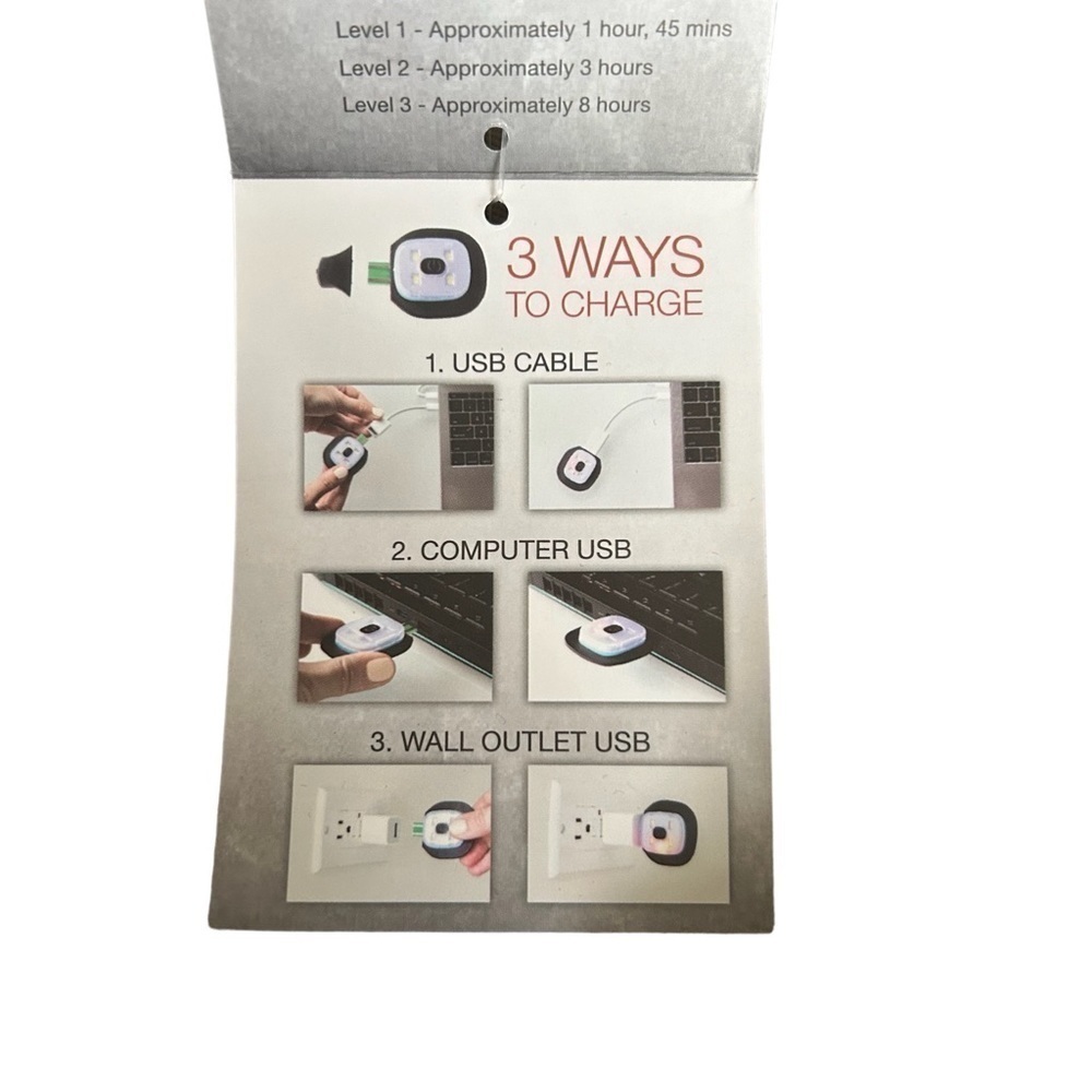 HeadLightz Rechargeable Adjustable Baseball Cap N… - image 8